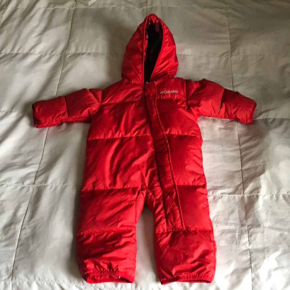 Columbia infant snowsuit 6-12 months